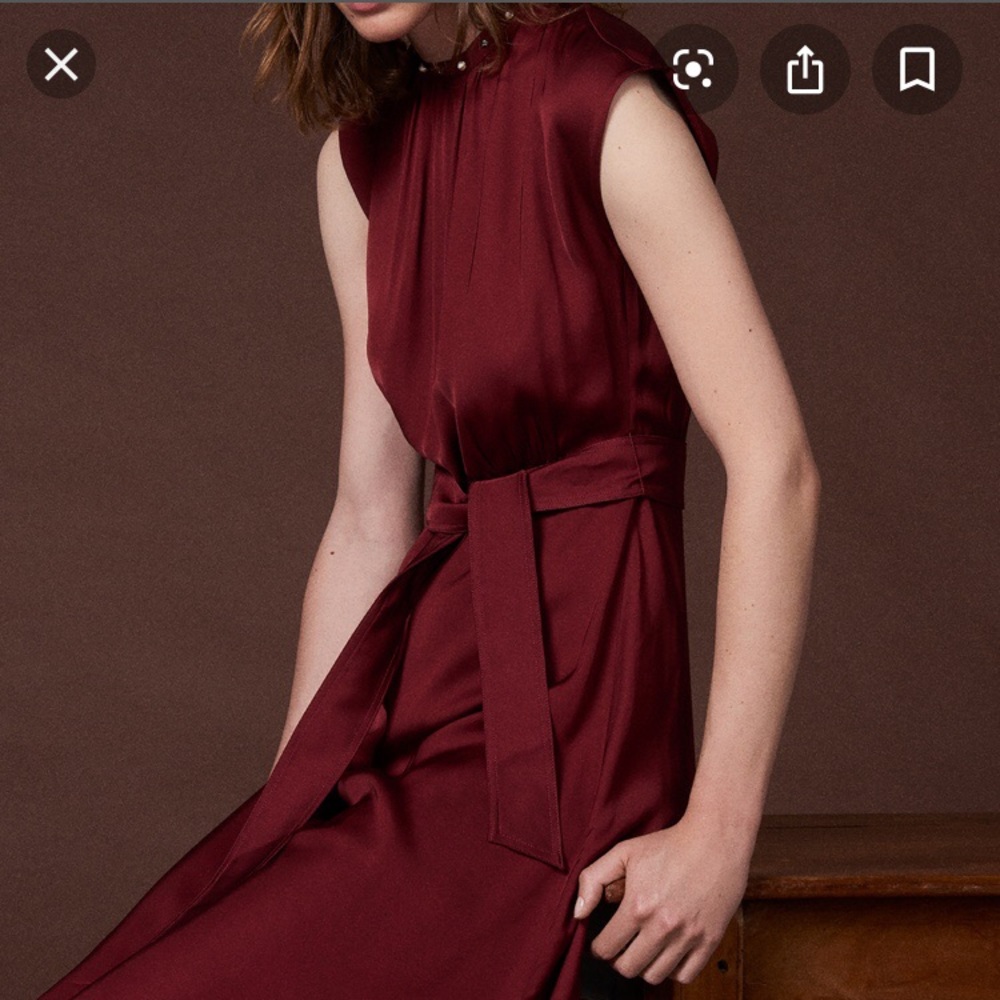 Sandro red dress